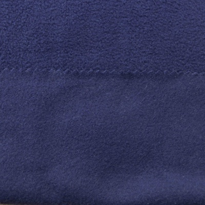 Флис DTY 19-3920, 180 г/м2, шир. 150 см, цвет т.синий - купить в Ханты-Мансийске. Цена 646.04 руб.