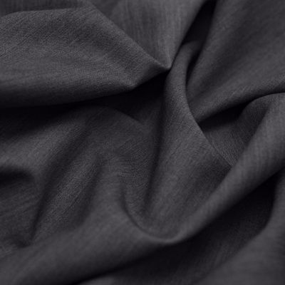 Костюмная ткань с вискозой "Флоренция", 195 гр/м2, шир.150см, цвет т.серый - купить в Ханты-Мансийске. Цена 491.97 руб.