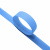 Липучка с покрытием ПВХ, 30% нейлон 70% пэ, шир. 25 мм (упак. 25 м), цв.078 - голубой - купить в Ханты-Мансийске. Цена: 17.62 руб.