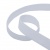 Лента бархатная нейлон, шир.12 мм, (упак. 45,7м), цв.01-белый - купить в Ханты-Мансийске. Цена: 457.61 руб.