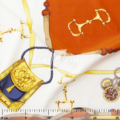 Плательная ткань "Софи" 15.1, 75 гр/м2, шир.150 см, принт этнический - купить в Ханты-Мансийске. Цена 241.49 руб.