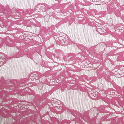 Кружевное полотно стрейч XD-WINE, 100 гр/м2, шир.150см, цвет розовый - купить в Ханты-Мансийске. Цена 1 851.10 руб.
