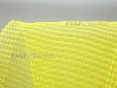 Лента капроновая "Гофре", шир. 110 мм/уп. 50 м, цвет жёлтый - купить в Ханты-Мансийске. Цена: 33.37 руб.