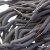 Шнурки #107-08, круглые 130 см, цв.серый - купить в Ханты-Мансийске. Цена: 26.88 руб.