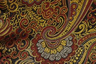 Ткань костюмная жаккард, 135 гр/м2, шир.150см, цвет бордо№6 - купить в Ханты-Мансийске. Цена 441.95 руб.
