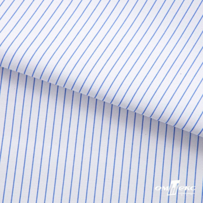 Ткань сорочечная Ронда, 115 г/м2, 58% пэ,42% хл, шир.150 см, цв.3-голубая, (арт.114) - купить в Ханты-Мансийске. Цена 306.69 руб.
