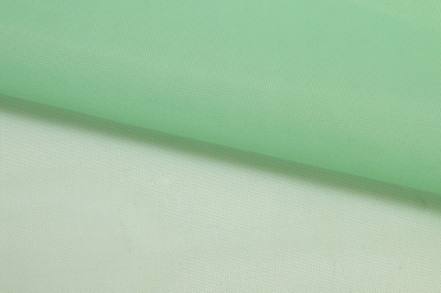 Портьерный капрон 13-6009, 47 гр/м2, шир.300см, цвет св.зелёный - купить в Ханты-Мансийске. Цена 143.68 руб.