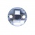 Стразы пришивные акриловые арт.#34/5 - "Кристал", 8 мм - купить в Ханты-Мансийске. Цена: 0.69 руб.