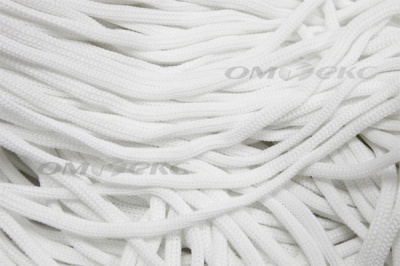 Шнур Т-02 (4с2) мелкое плетение 4мм 100 м белый - купить в Ханты-Мансийске. Цена: 2.50 руб.