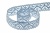 Тесьма кружевная 0621-1346А, шир. 13 мм/уп. 20+/-1 м, цвет 132-голубой - купить в Ханты-Мансийске. Цена: 569.26 руб.