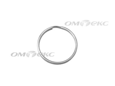 Кольцо металлическое d-20 мм, цв.-никель - купить в Ханты-Мансийске. Цена: 3.19 руб.