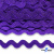Тесьма вьюнчик 0381-0050, 5 мм/упак.33+/-1м, цвет 9530-фиолетовый - купить в Ханты-Мансийске. Цена: 107.26 руб.