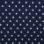 Креп стрейч Амузен, 85 г/м2, 19-3920 (т.синий)/белый крупный горох, шир.150 см - купить в Ханты-Мансийске. Цена 220.50 руб.