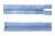 Спиральная молния Т5 351, 75 см, автомат, цвет св.голубой - купить в Ханты-Мансийске. Цена: 16.28 руб.