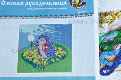 ОМБН-2 Набор для вышивания (бисер+мулине) - купить в Ханты-Мансийске. Цена: 197.50 руб.