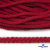 Шнур плетеный d-6 мм, круглый 70% хлопок 30% полиэстер, уп.90+/-1 м, цв.1064-красный - купить в Ханты-Мансийске. Цена: 588 руб.