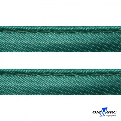 Кант атласный 140, шир. 12 мм (в упак. 65,8 м), цвет т.зелёный - купить в Ханты-Мансийске. Цена: 237.16 руб.