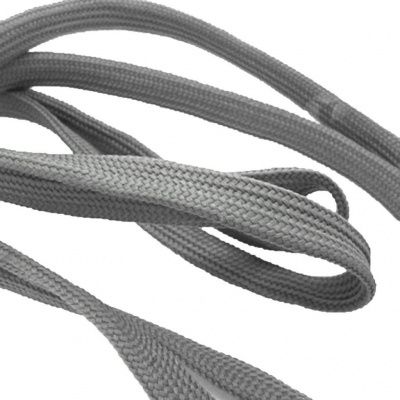 Шнурки т.5 80 см серый - купить в Ханты-Мансийске. Цена: 16.76 руб.