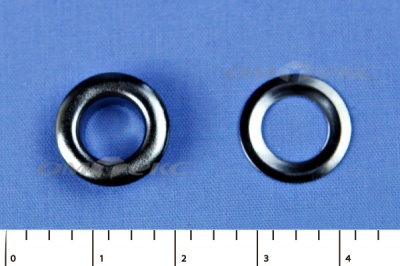Люверсы металлические, блочка/кольцо, №5 (8 мм) упак.1000 шт- цв.никель - купить в Ханты-Мансийске. Цена: 392 руб.