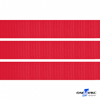 Репсовая лента 012, шир. 12 мм/уп. 50+/-1 м, цвет красный - купить в Ханты-Мансийске. Цена: 164.91 руб.