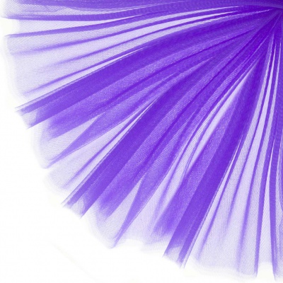 Фатин блестящий 16-85, 12 гр/м2, шир.300см, цвет фиолетовый - купить в Ханты-Мансийске. Цена 109.72 руб.