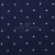 Креп стрейч Амузен, 85 г/м2, 19-3920 (т. синий)/белый мелкий горох, шир.150 см - купить в Ханты-Мансийске. Цена 222.75 руб.