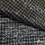 Ткань костюмная с пайетками, 100%полиэстр, 460+/-10 гр/м2, 150см #309 - цв. чёрный - купить в Ханты-Мансийске. Цена 1 203.93 руб.