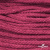 Шнур плетеный d-6 мм, 70% хлопок 30% полиэстер, уп.90+/-1 м, цв.1068-фуксия - купить в Ханты-Мансийске. Цена: 588 руб.