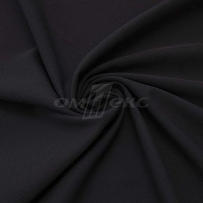 Ткань костюмная "Меган", 78%P 18%R 4%S, 205 г/м2 ш.150 см, цв-черный (Black) - купить в Ханты-Мансийске. Цена 392.32 руб.