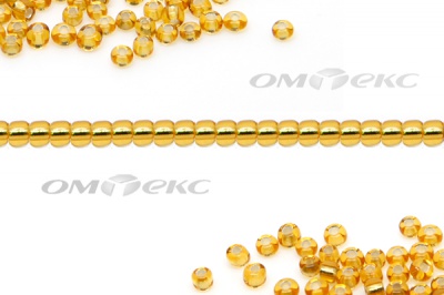 Бисер (SL) 11/0 ( упак.100 гр) цв.22 - золото - купить в Ханты-Мансийске. Цена: 53.34 руб.