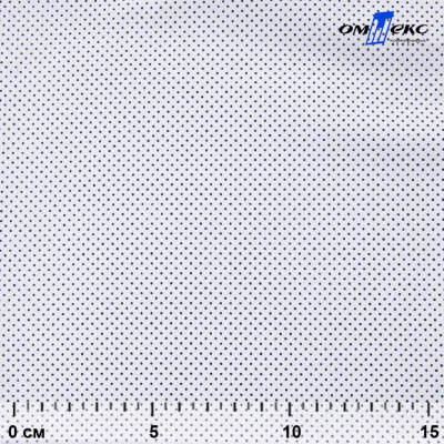 Ткань сорочечная Этна, 120 г/м2, 58% пэ,42% хл, (арт.112) принтованная, шир.150 см, горох - купить в Ханты-Мансийске. Цена 356.25 руб.