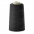 Нитки швейные 100% полиэстер 40/2, (3200 ярд), первый сорт, черные - купить в Ханты-Мансийске. Цена: 86.79 руб.