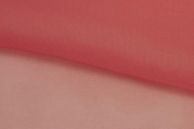 Портьерный капрон 15-1621, 47 гр/м2, шир.300см, цвет т.розовый - купить в Ханты-Мансийске. Цена 138.67 руб.