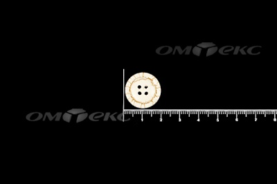 Пуговица деревянная круглая №33 (18мм) - купить в Ханты-Мансийске. Цена: 2.55 руб.