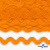 Тесьма вьюнчик 0381-0080, 8 мм/упак.33+/-1м, цвет 9511-оранжевый - купить в Ханты-Мансийске. Цена: 107.26 руб.