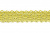 Тесьма кружевная 0621-1567, шир. 15 мм/уп. 20+/-1 м, цвет 017-жёлтый - купить в Ханты-Мансийске. Цена: 466.97 руб.