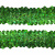 Тесьма с пайетками D4, шир. 30 мм/уп. 25+/-1 м, цвет зелёный - купить в Ханты-Мансийске. Цена: 1 087.39 руб.