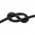 Шнур вощенный (25+/-1ярд) черный  - купить в Ханты-Мансийске. Цена: 104.42 руб.