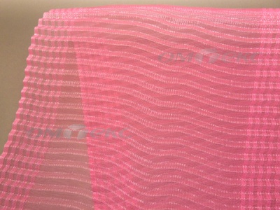 Лента капроновая "Гофре", шир. 110 мм/уп. 50 м, цвет розовый - купить в Ханты-Мансийске. Цена: 35.60 руб.