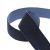 Лента бархатная нейлон, шир.25 мм, (упак. 45,7м), цв.180-т.синий - купить в Ханты-Мансийске. Цена: 800.84 руб.