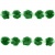 Тесьма плетеная "Рюш", упак. 9,14 м, цвет трава - купить в Ханты-Мансийске. Цена: 46.82 руб.
