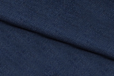 Ткань джинсовая №96, 160 гр/м2, шир.148см, цвет синий - купить в Ханты-Мансийске. Цена 350.42 руб.