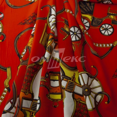 Плательная ткань "Фламенко" 16.1, 80 гр/м2, шир.150 см, принт этнический - купить в Ханты-Мансийске. Цена 241.49 руб.