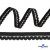 Лента эластичная вязаная (резинка бельевая), #3832, шир.13 мм, цв.чёрная - купить в Ханты-Мансийске. Цена: 10.49 руб.