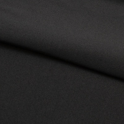 Бифлекс плотный col.124, 210 гр/м2, шир.150см, цвет чёрный - купить в Ханты-Мансийске. Цена 653.26 руб.