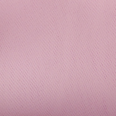 Фатин матовый 16-12, 12 гр/м2, шир.300см, цвет нежно-розовый - купить в Ханты-Мансийске. Цена 97.30 руб.