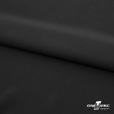 Плательная ткань "Невада", 120 гр/м2, шир.150 см, цвет чёрный - купить в Ханты-Мансийске. Цена 254.22 руб.