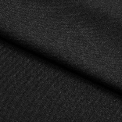 Ткань костюмная 22476 2002, 181 гр/м2, шир.150см, цвет чёрный - купить в Ханты-Мансийске. Цена 350.98 руб.