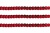 Пайетки "ОмТекс" на нитях, SILVER-BASE, 6 мм С / упак.73+/-1м, цв. 3 - красный - купить в Ханты-Мансийске. Цена: 468.37 руб.