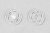 Кнопки пришивные пластиковые 15 мм, блистер 24шт, цв.-прозрачные - купить в Ханты-Мансийске. Цена: 68.79 руб.
